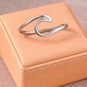 Silver Wave Ring Taxco, Mexico